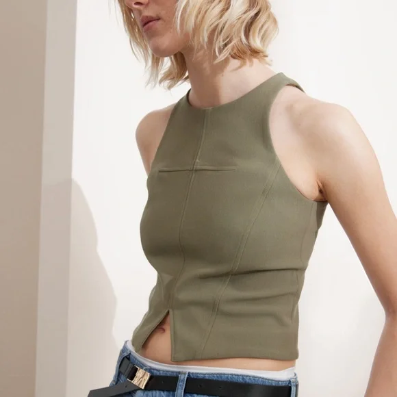 & Other Stories Tailored Tank Top - Picture 2 of 10